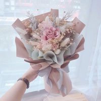 jual preserved flower jakarta utara